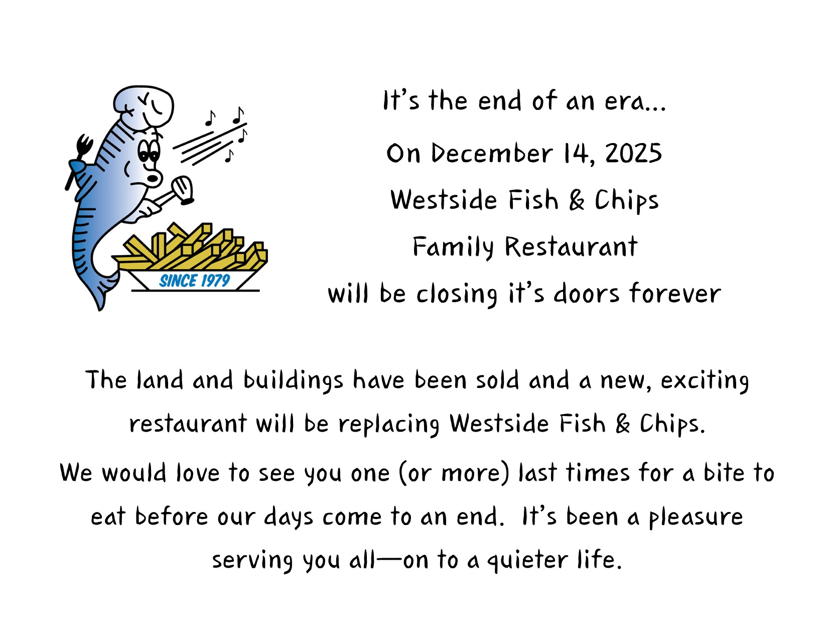 Closing Notice